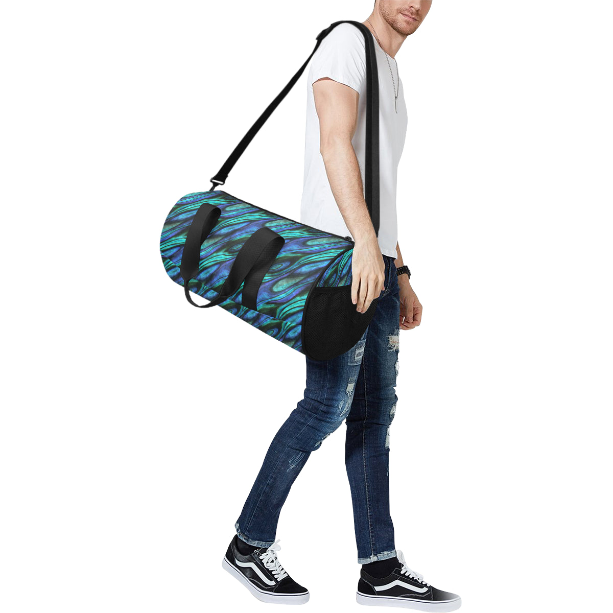 Abalone Pattern Print Design 03 Duffel Bag