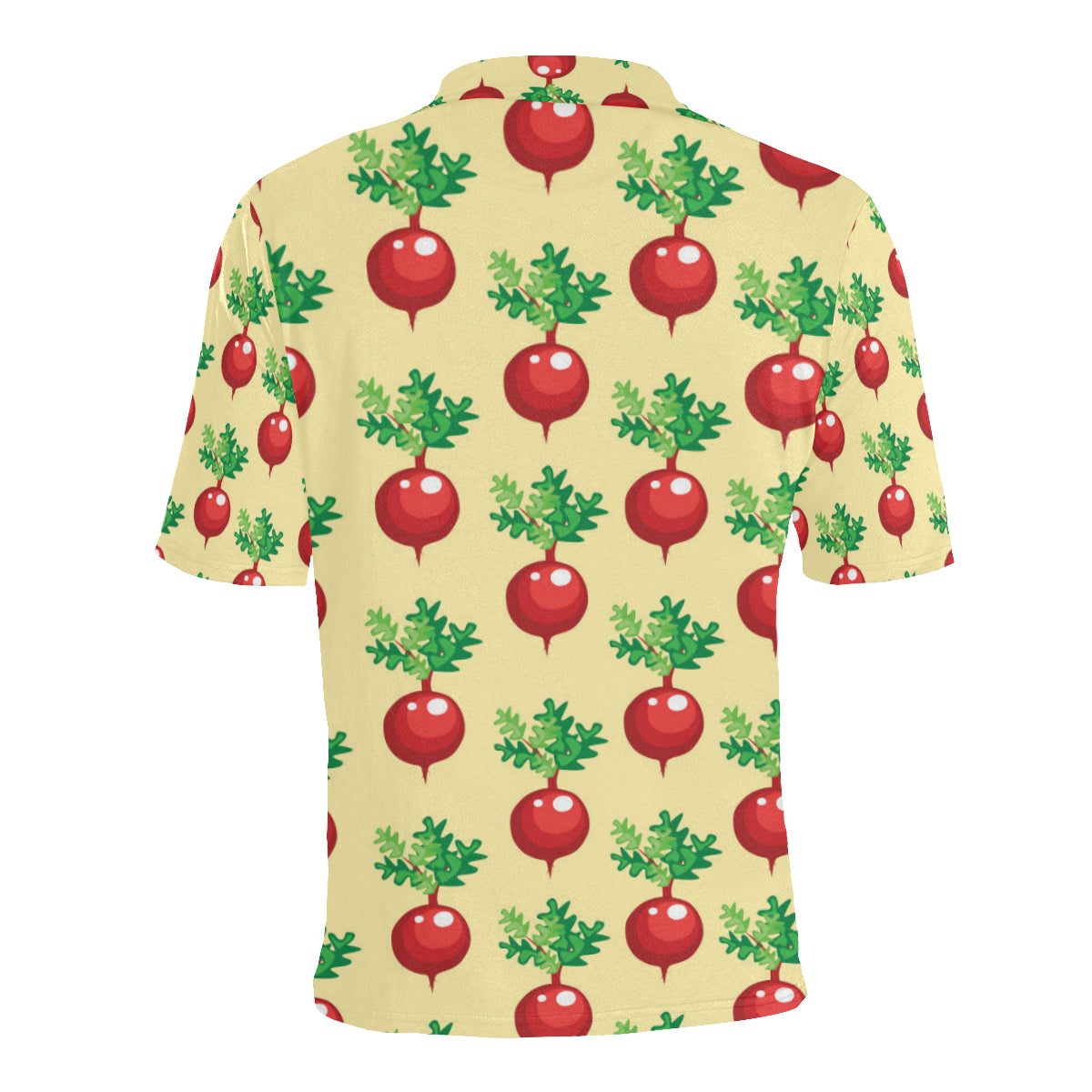 Radish Pattern Print Design A02 Men Polo Shirt