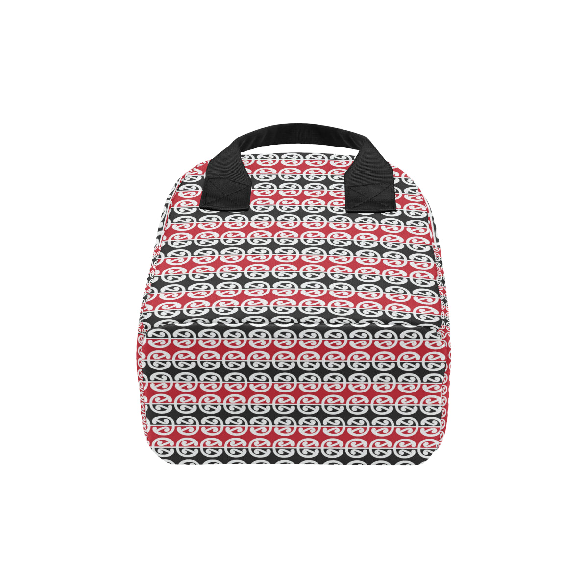 Maori Classic Themed Design Print Insulated Lunch Bag