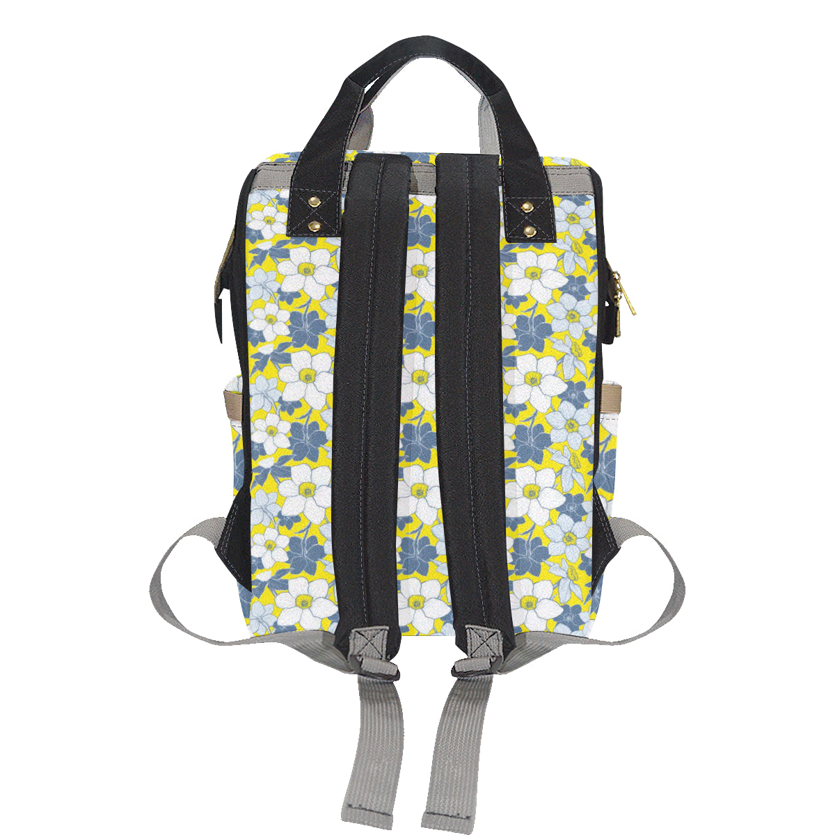 Daffodils Pattern Print Design 01 Diaper Bag Backpack