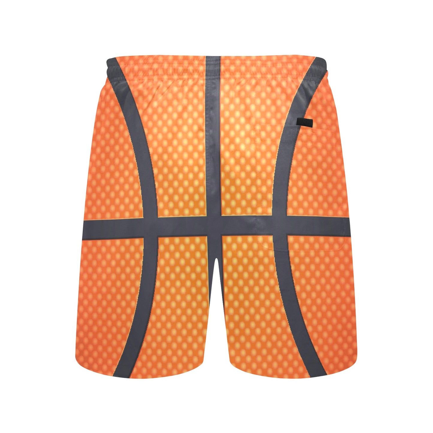 Basketball Texture Print Pattern Men's Swim Trunks Beach Shorts