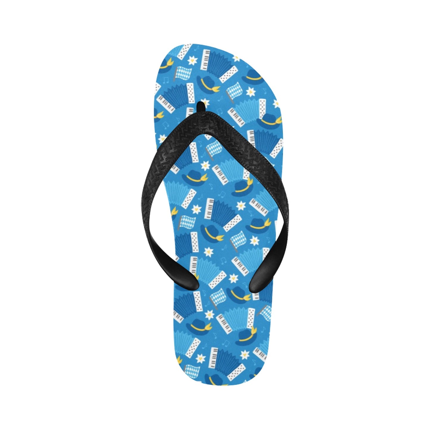 Accordion Print Design LKS401 Flip Flops