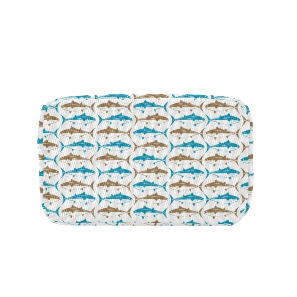 Tuna Fish Print Design LKS301 Insulated Lunch Bag