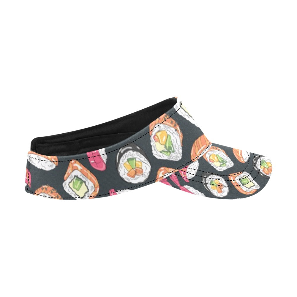 Sushi Print Design LKS306 Unisex Sun Visor