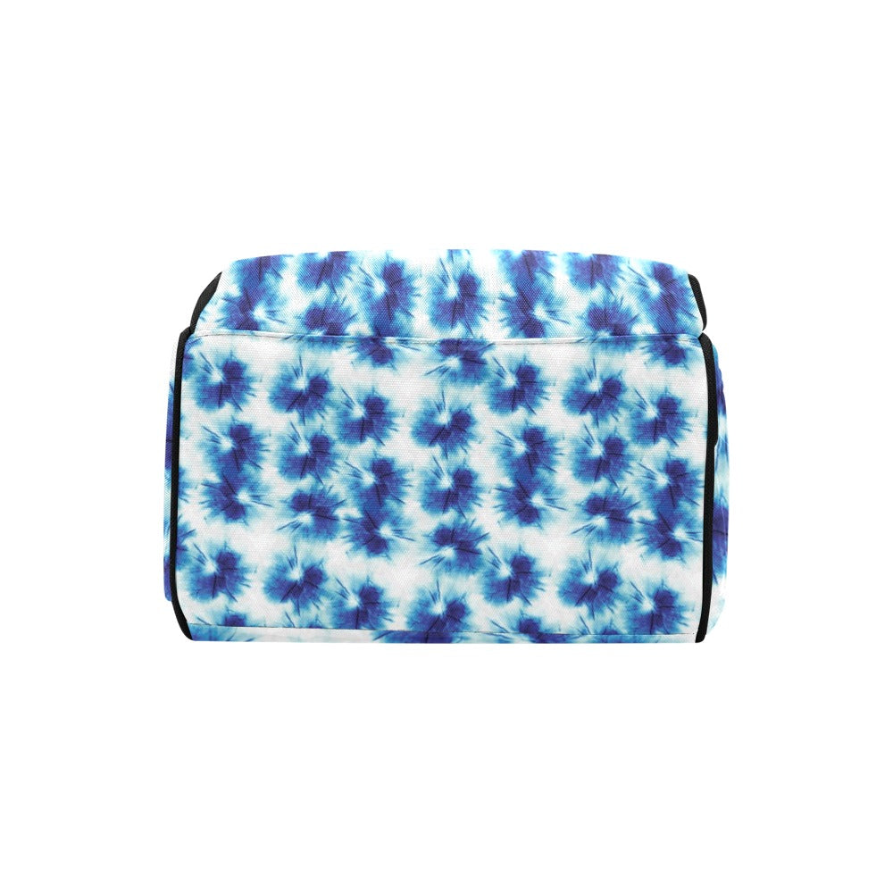Tie Dye Blue Print Design LKS305 Diaper Bag Backpack
