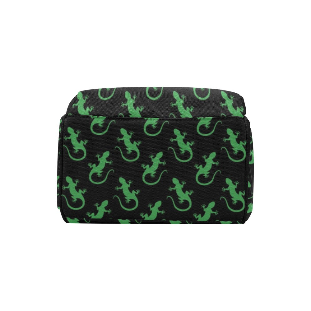 lizard Print Design LKS401 Diaper Bag Backpack