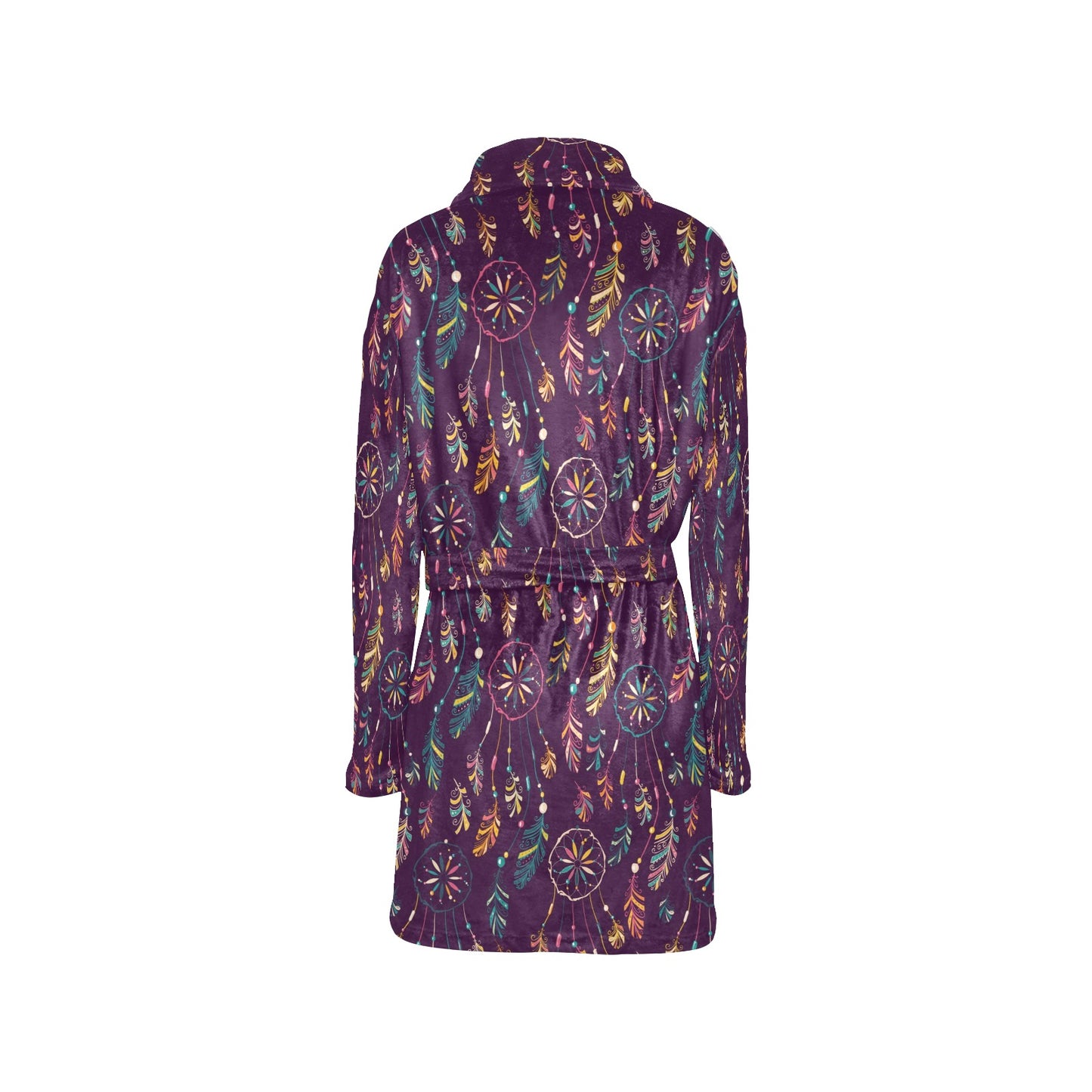 Dream Catcher Boho Design Women's Fleece Robe