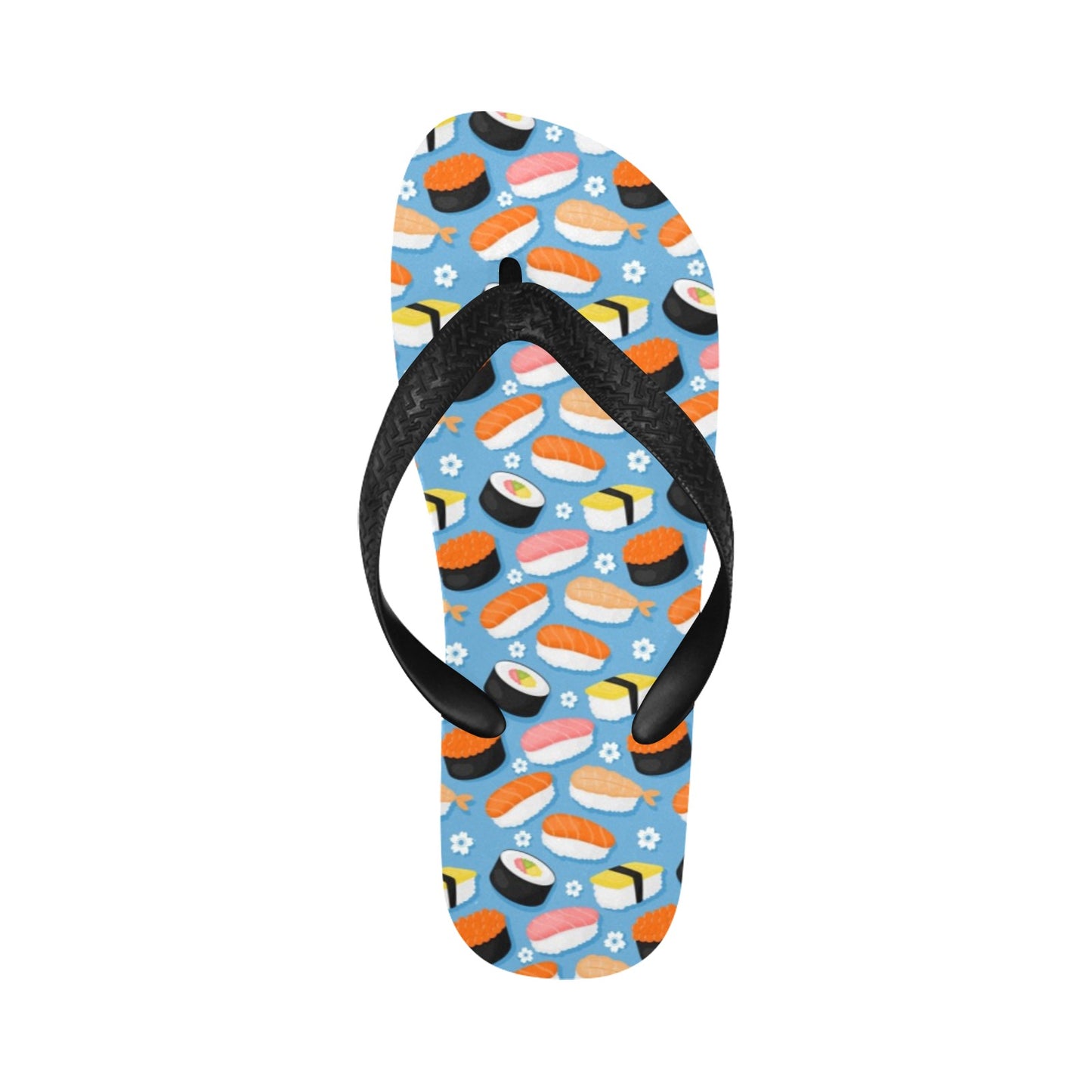 Sushi Print Design LKS304 Flip Flops