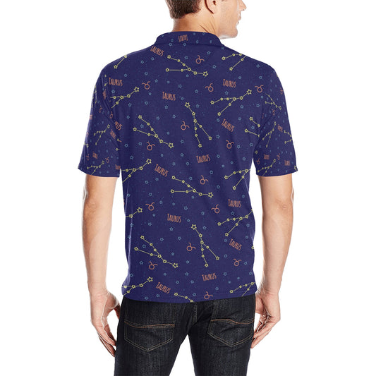 Taurus Print Design LKS301 Men Polo Shirt