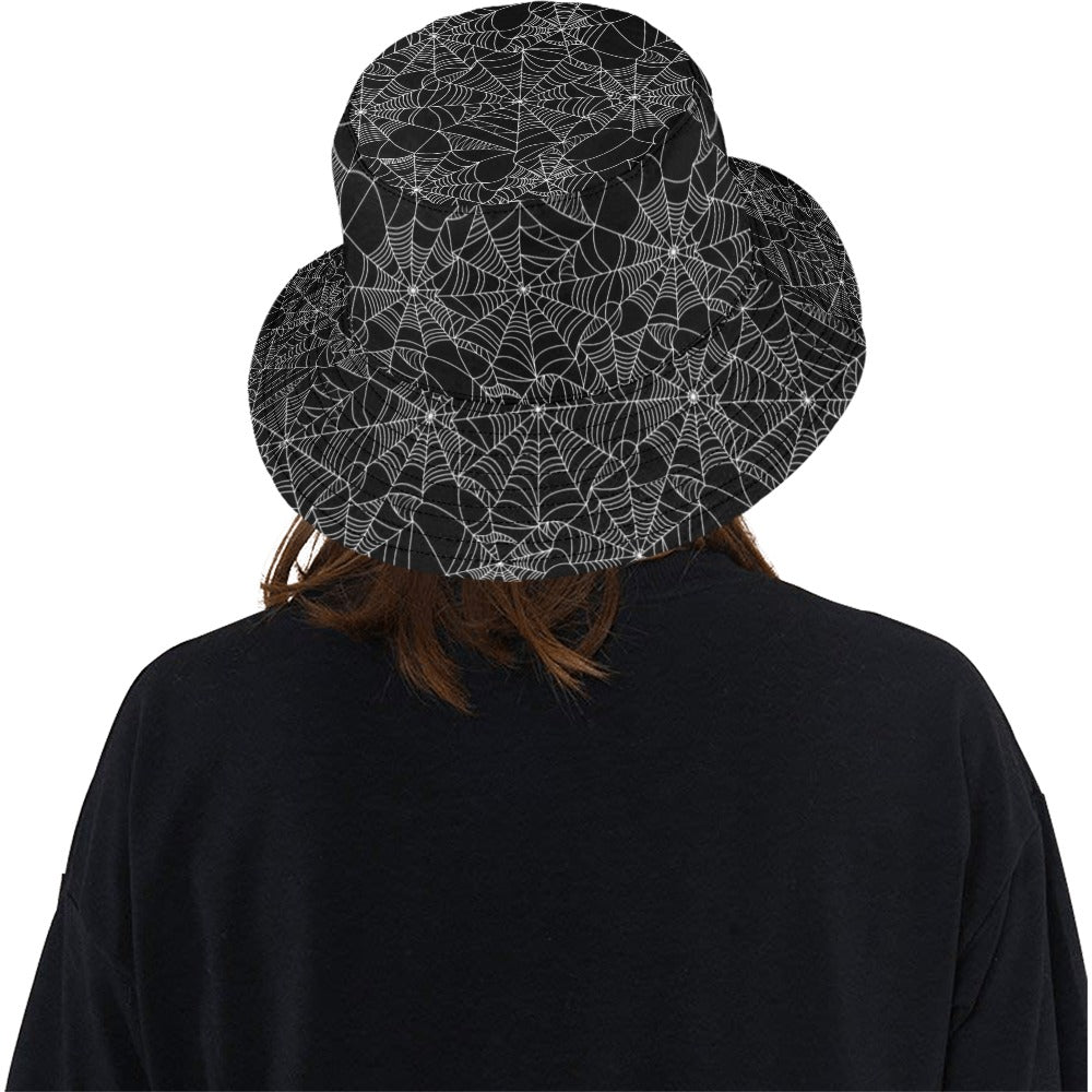 Spider Web Print Design LKS301 Unisex Bucket Hat