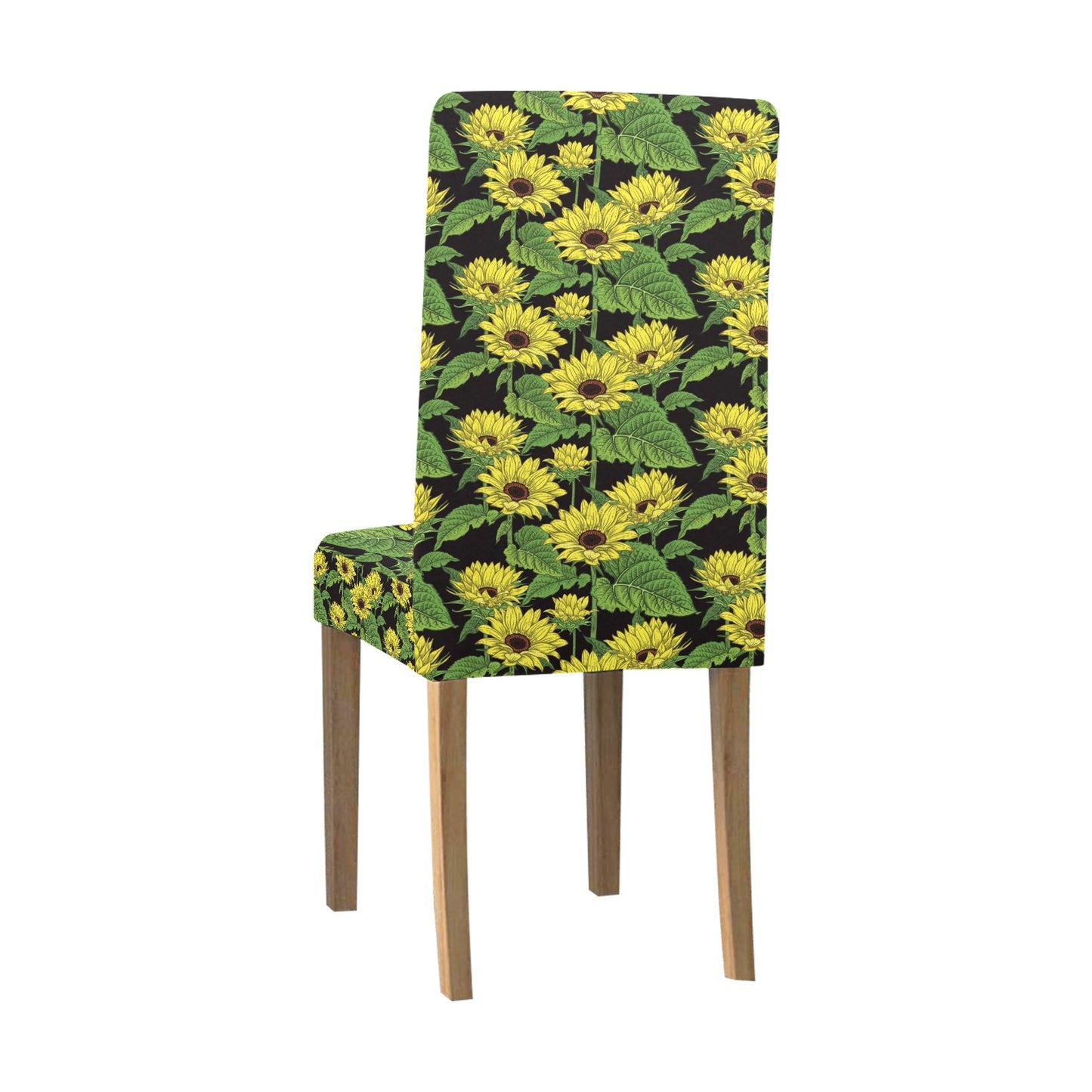 Sunflower Print Design LKS3010 Dining Chair Slipcover