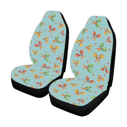 Maracas Print Design LKS402 Car Seat Covers