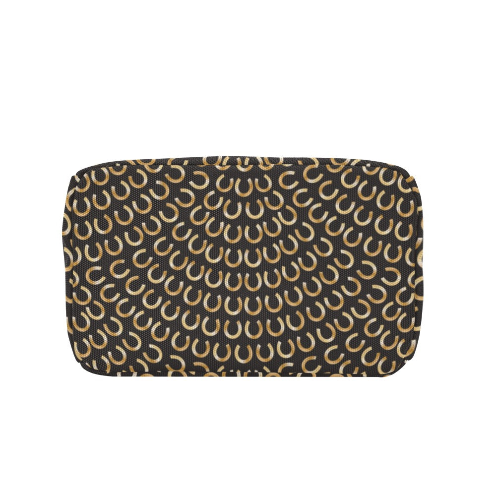 Horseshoe Print Design LKS304 Insulated Lunch Bag