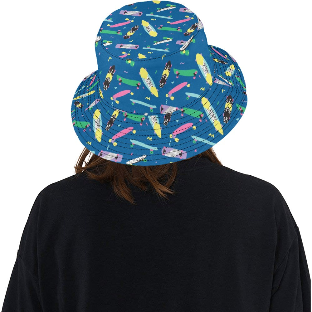 Skateboard Print Design LKS302 Unisex Bucket Hat