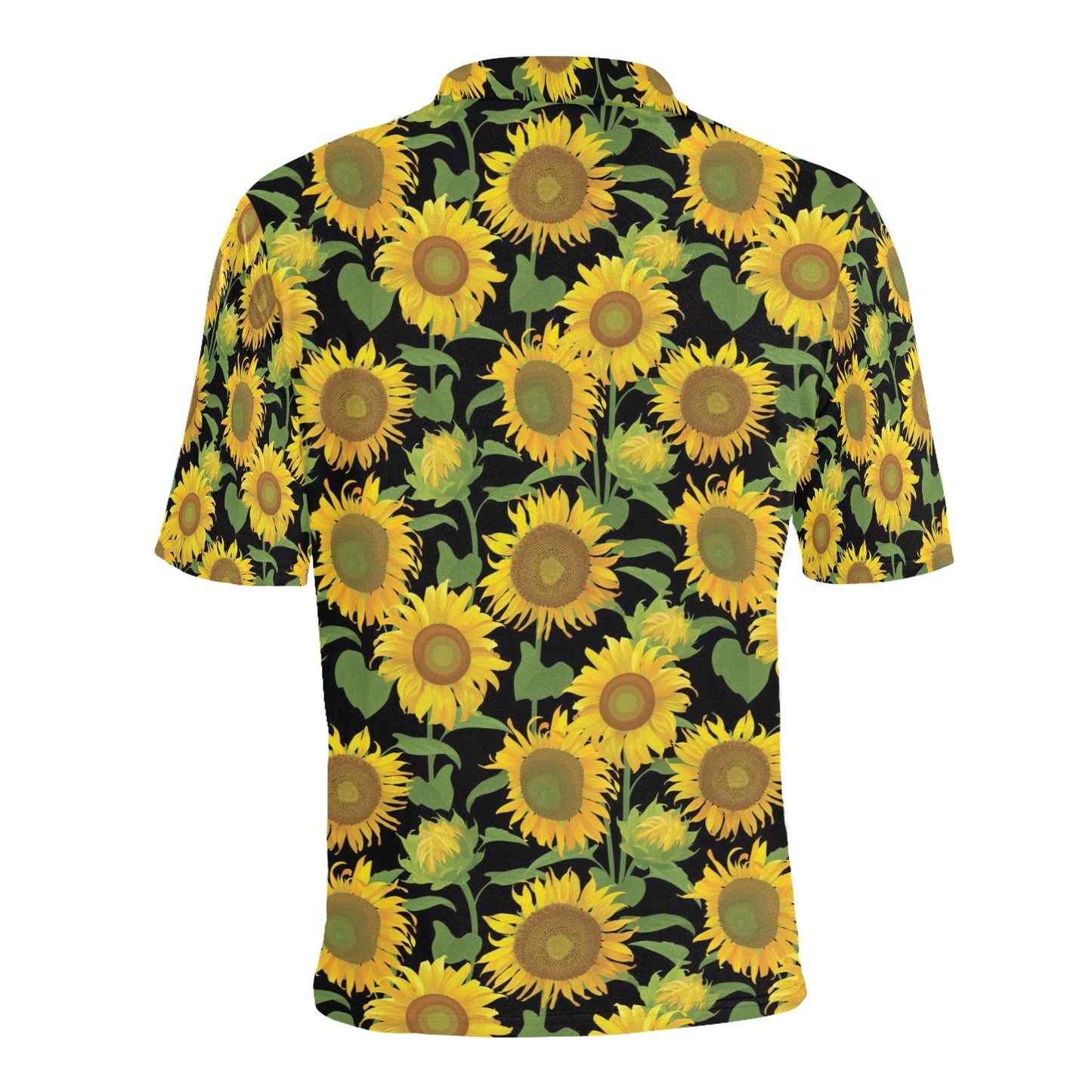 Sunflower Print Design LKS302 Men Polo Shirt