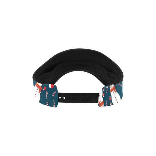 Snowman Print Design LKS301 Unisex Sun Visor