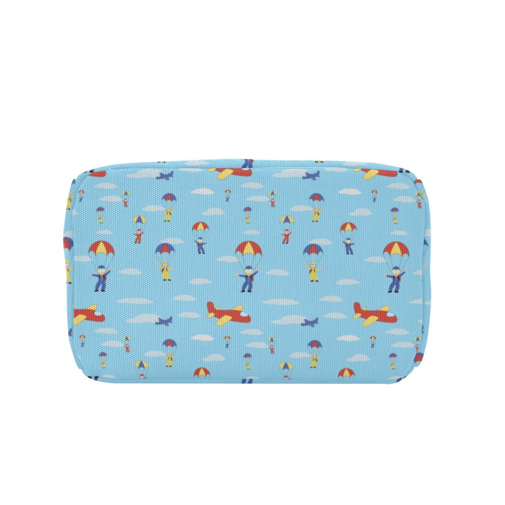 Skydiver Print Design LKS304 Insulated Lunch Bag