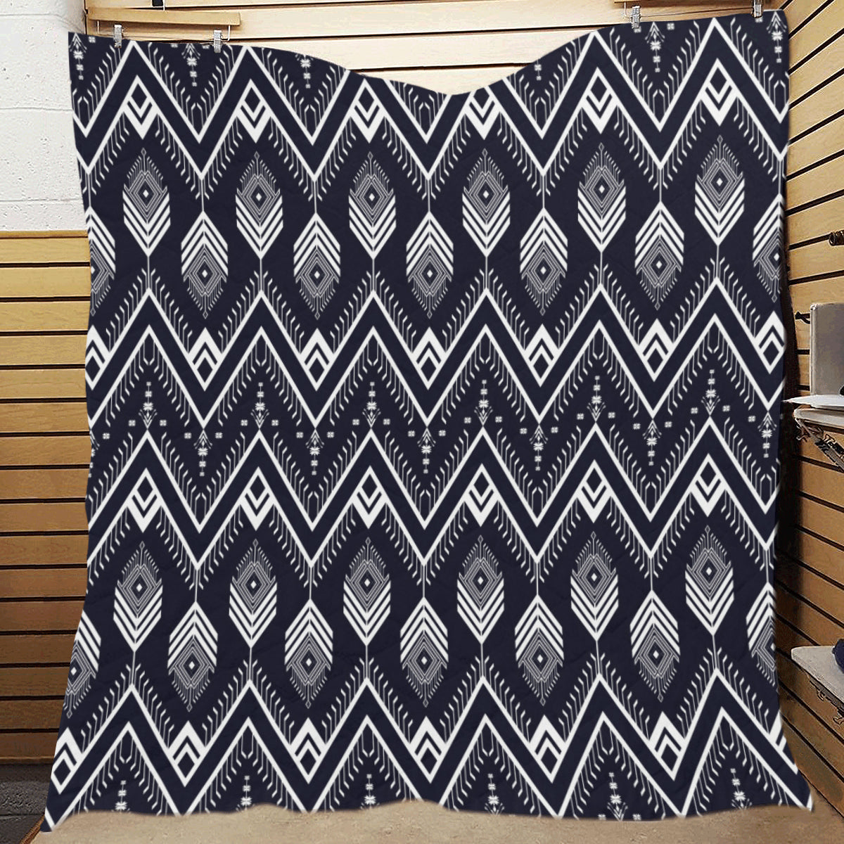 Indians Tribal Aztec Premium Quilt