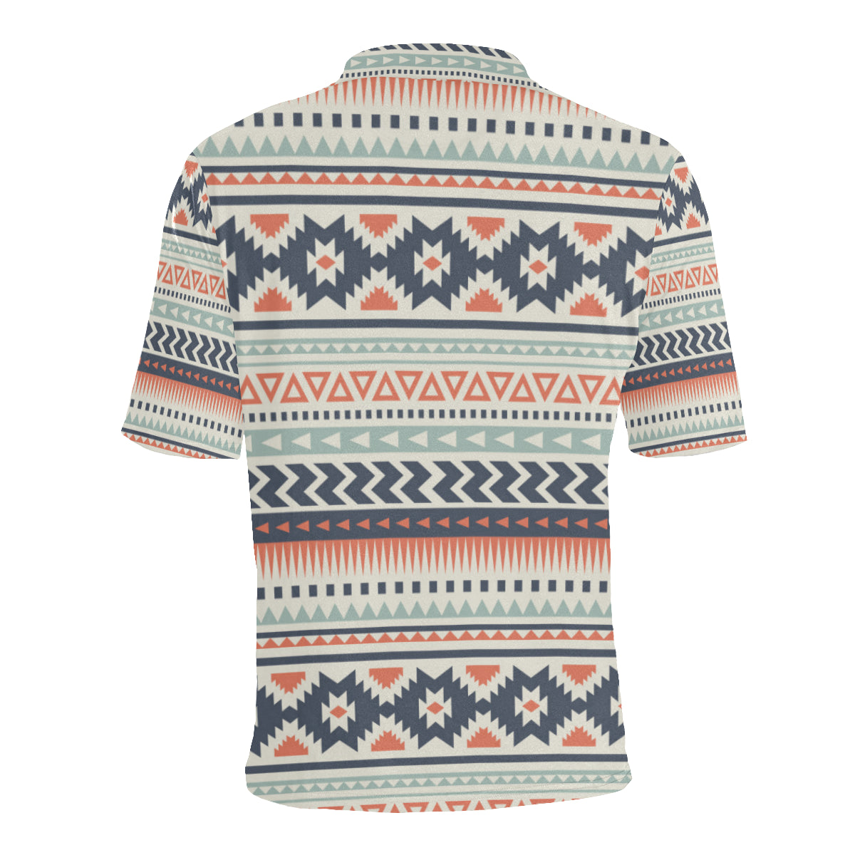 Tribal Aztec vintage pattern Men Polo Shirt