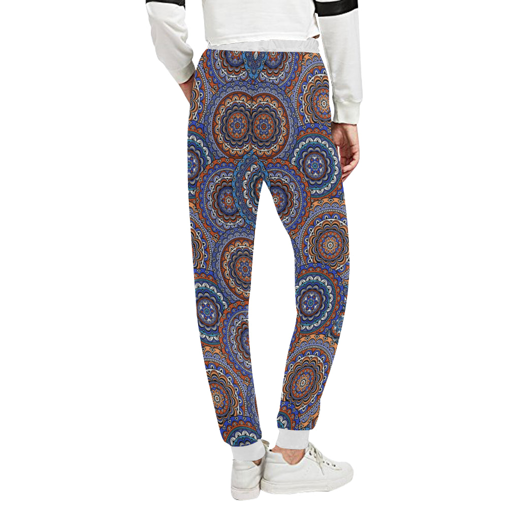 Mandala Boho Chic Design Print Unisex Sweatpants