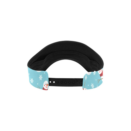 Snowman Print Design LKS304 Unisex Sun Visor