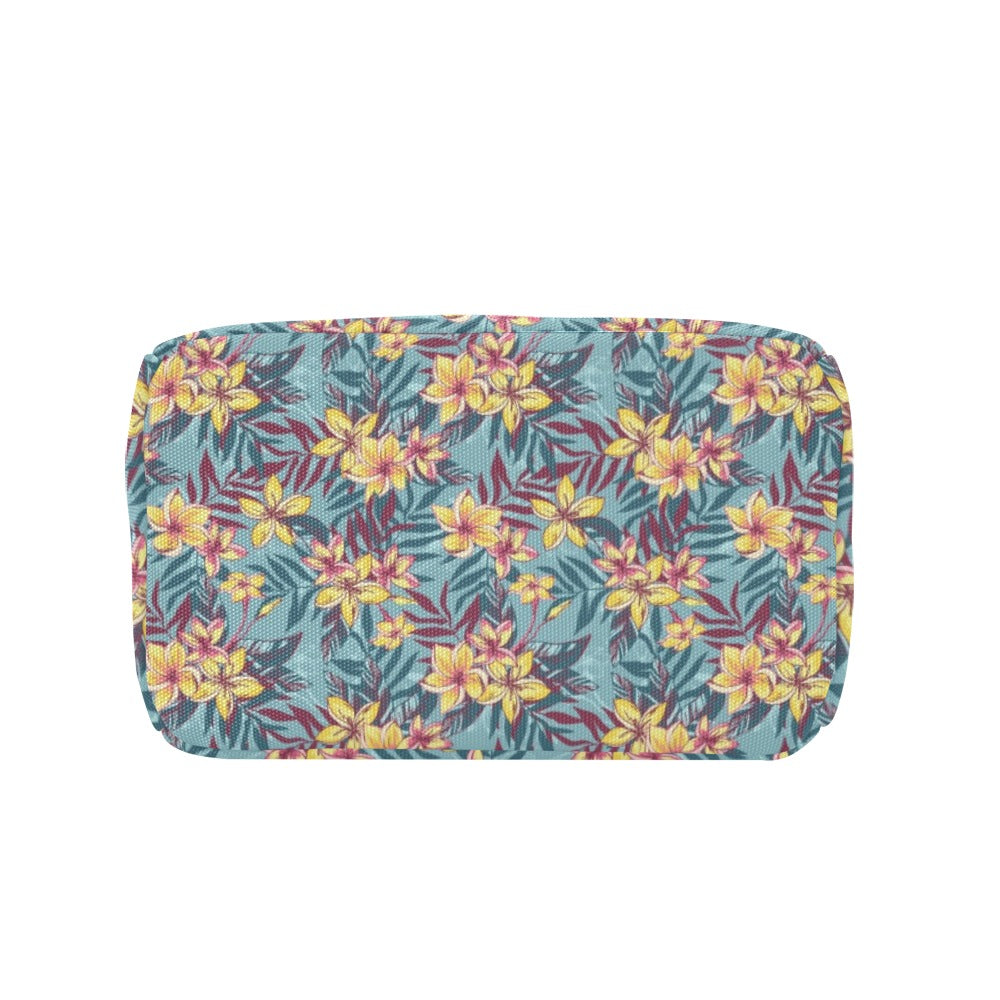 Summer Floral Print Design LKS304 Insulated Lunch Bag