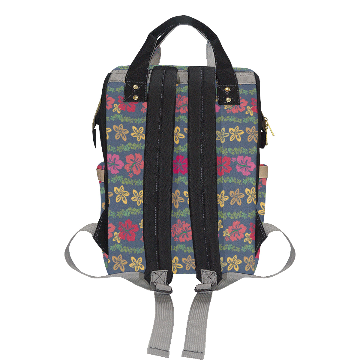 Hawaiian Themed Pattern Print Design H018 Diaper Bag Backpack