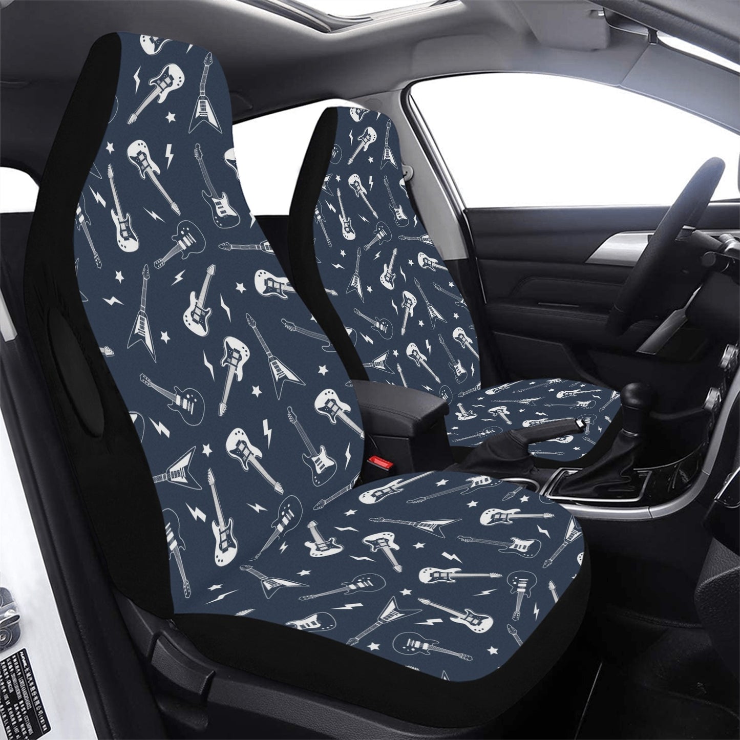 Electric Guitar Print Design LKS402 Car Seat Covers