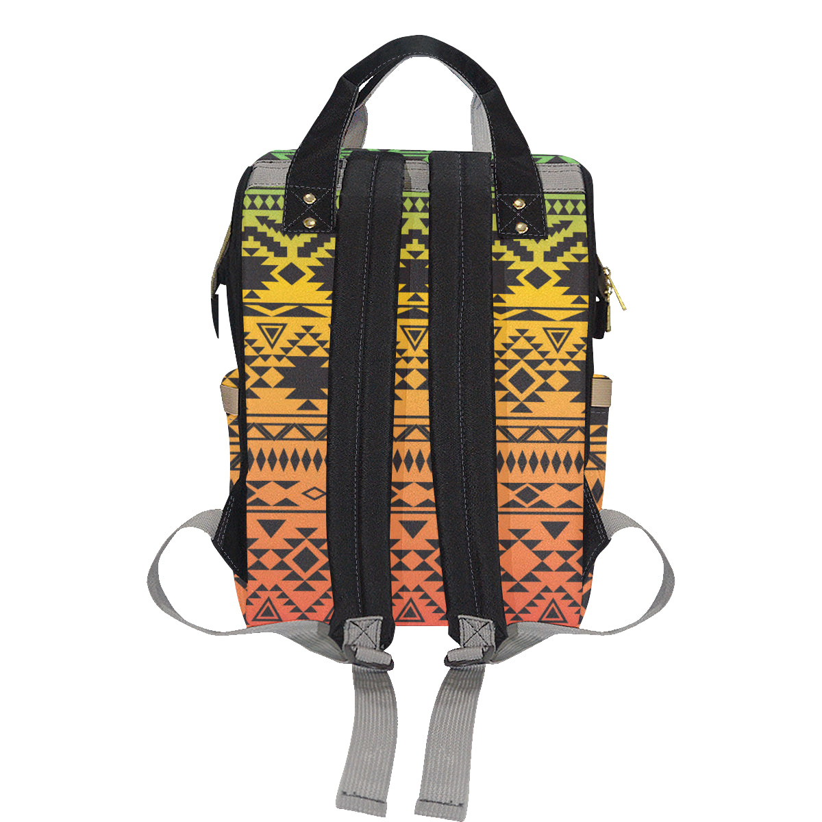 Rastafarian Pattern Print Design A04 Diaper Bag Backpack
