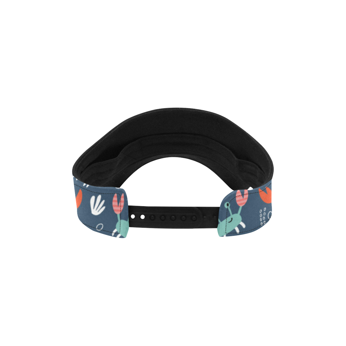 Crab Pattern Print Design 05 Unisex Sun Visor