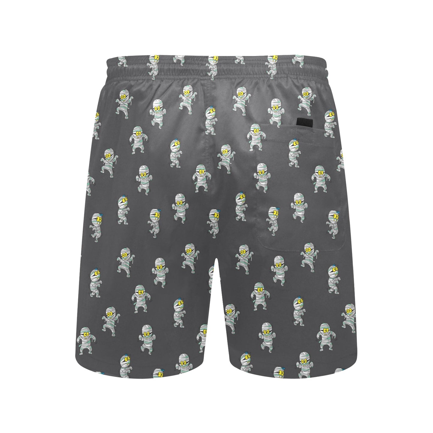 Mummy Print Design LKS305 Men's Swim Trunks Beach Shorts