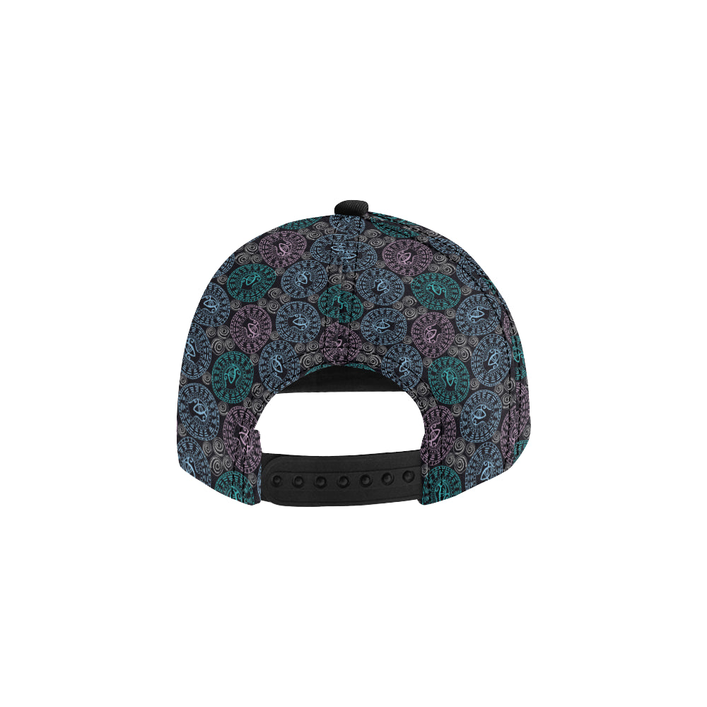 Eye of Horus Ethnic Pattern Snapback Cap