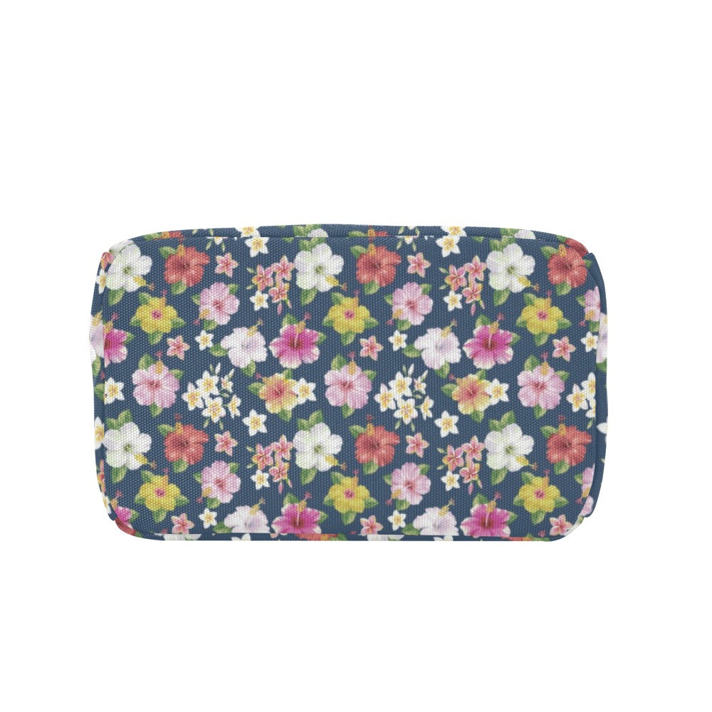 Hibiscus Sweet Print Design LKS304 Insulated Lunch Bag