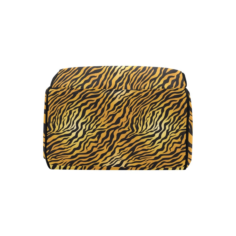 Tiger Print Design LKS302 Diaper Bag Backpack