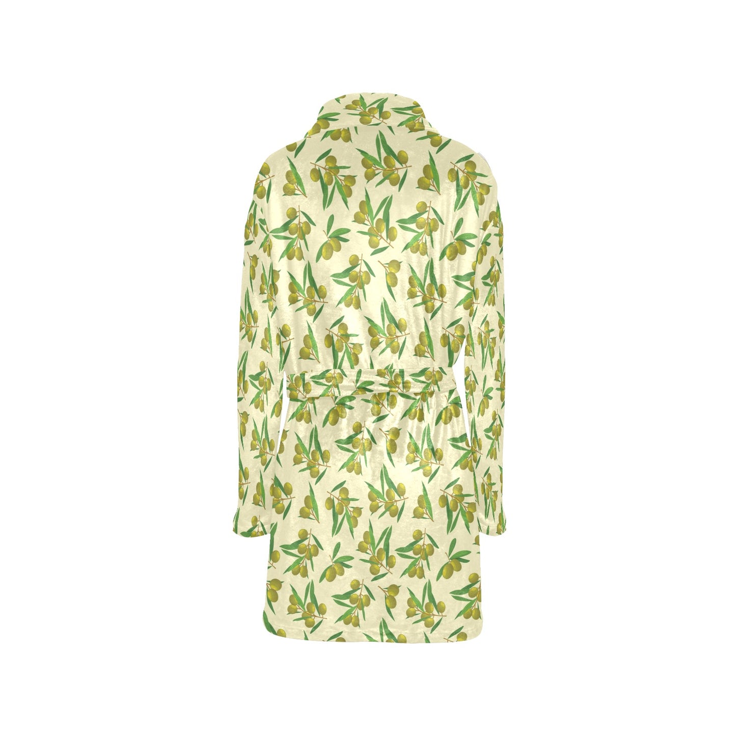 Olive Print Design LKS302 Women's Fleece Robe