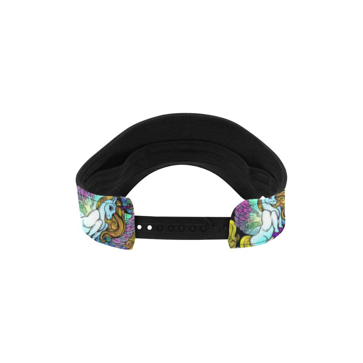 Unicorn With Wings Print Pattern Unisex Sun Visor