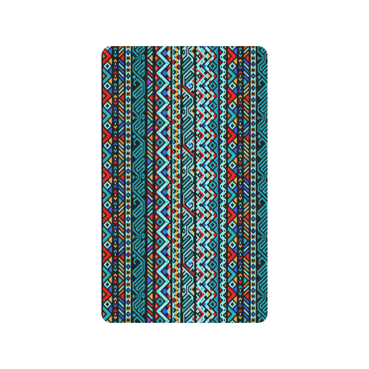Southwestern Style Rubber Doormat