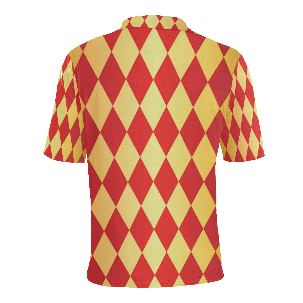 Harlequin Pattern Print Design 03 Men Polo Shirt