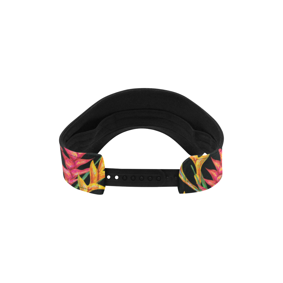 Heliconia Pattern Print Design HL01 Unisex Sun Visor