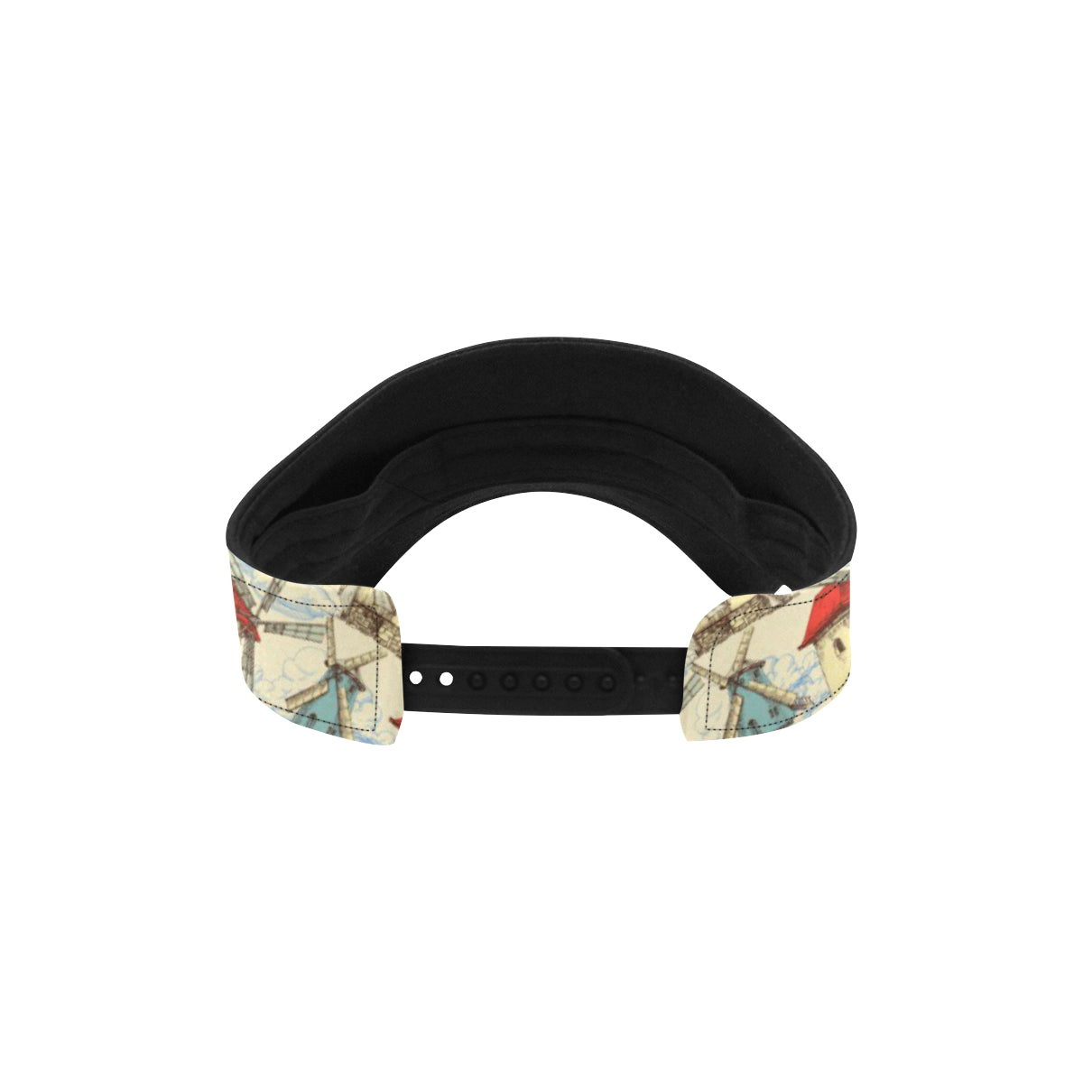 Windmill Pattern Print Design 01 Unisex Sun Visor