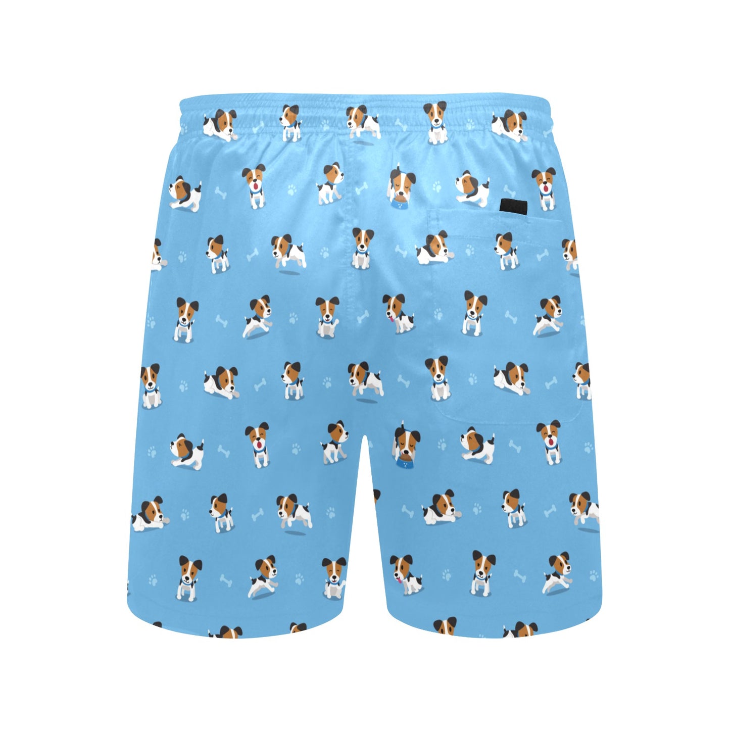 Russell Terriers Print Design LKS3010 Men's Swim Trunks Beach Shorts