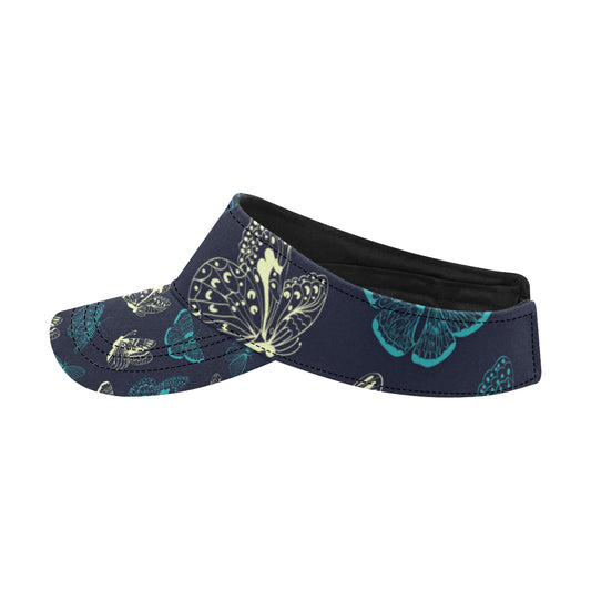 Monarch Butterfly Pattern Print Design 01 Unisex Sun Visor