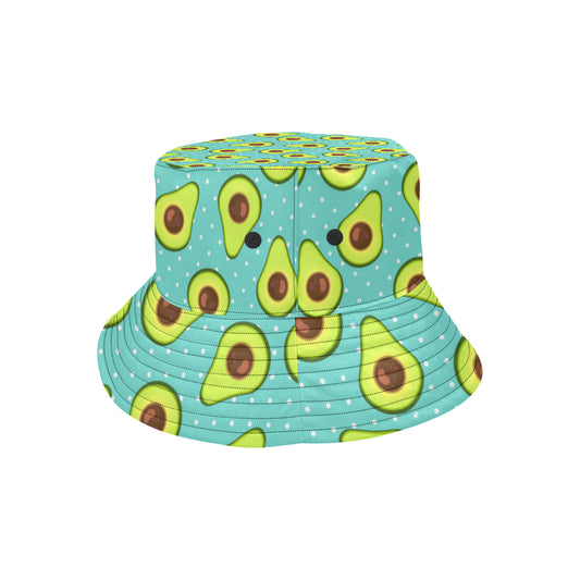 Avocado Pattern Print Design AC012 Unisex Bucket Hat