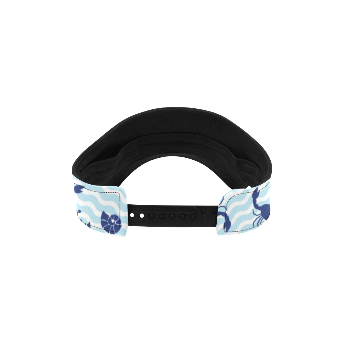 Crab Pattern Print Design 04 Unisex Sun Visor