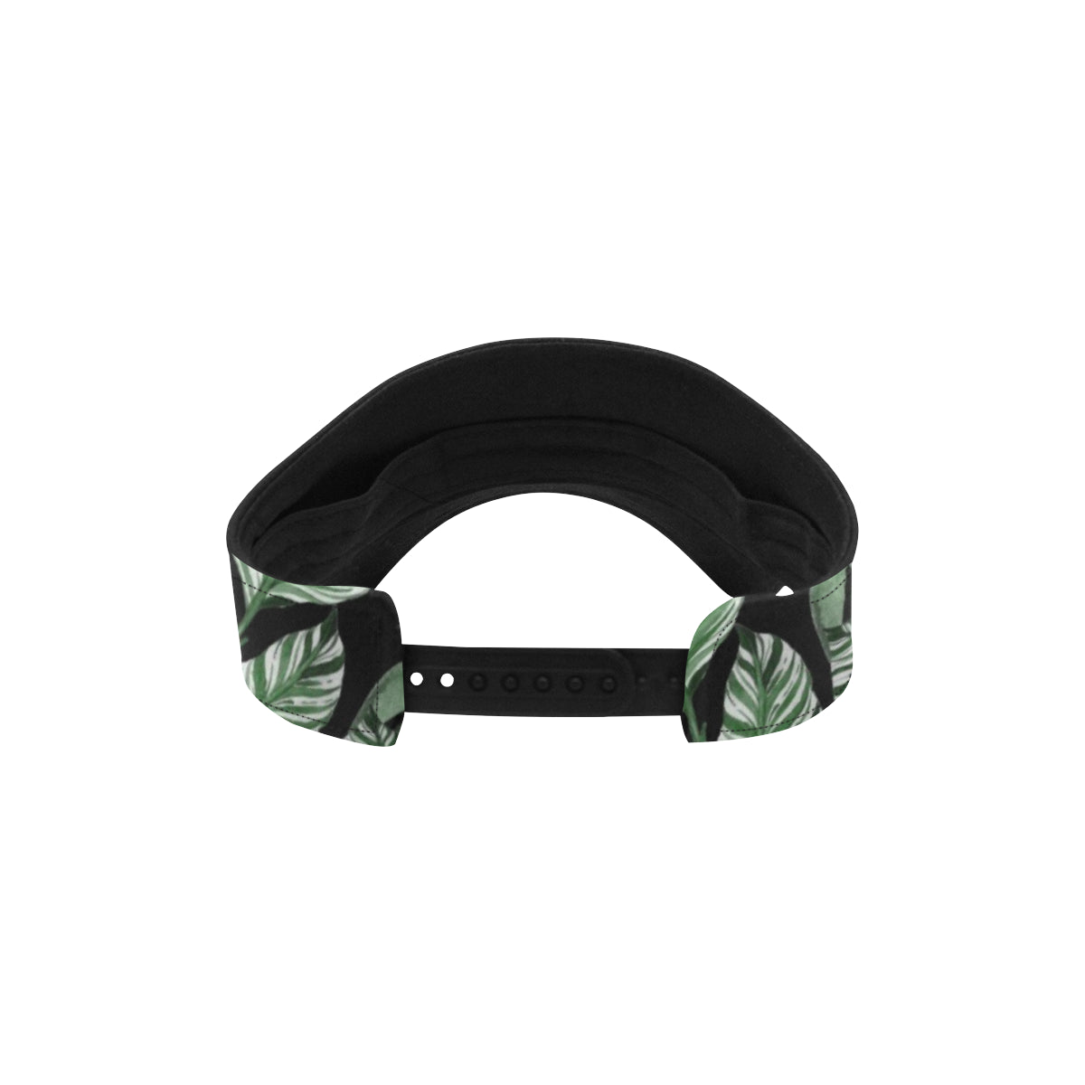 Palm Leaves Pattern Print Design PL09 Unisex Sun Visor