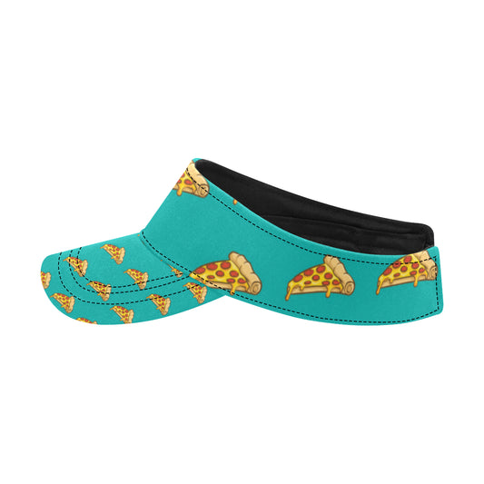 Pizza Pattern Print Design A03 Unisex Sun Visor