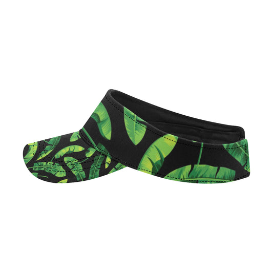 Banana Leaf Pattern Print Design BL02 Unisex Sun Visor