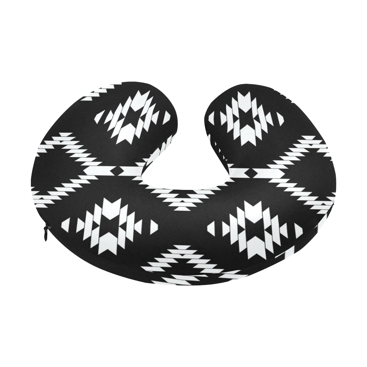 Native Pattern Print Design A04 U-Shaped Travel Neck Pillow