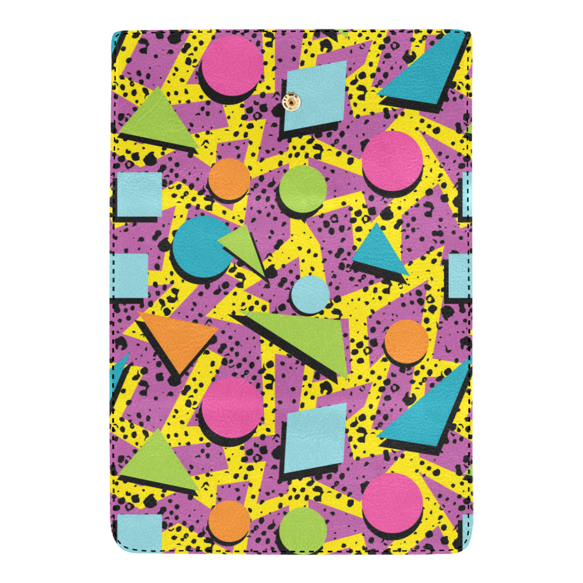 80s Pattern Print Design 1 Women's Trifold Wallet