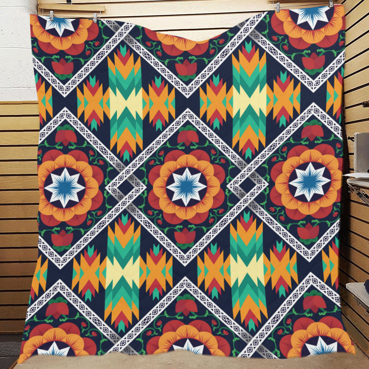 African Kente Premium Quilt